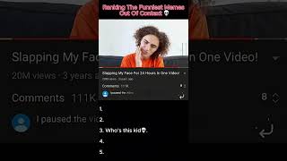 Ranking The Funniest Memes Out Of Context 💀 | Part 2 #ranking #funny #memes #usa