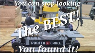 Through dovetails with the Porter Cable dovetail jig 4216 step by step how to