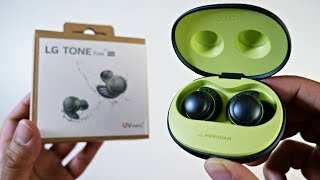 LG TONE Free UTF8 Wireless Earbuds Review - IP67 Waterproof | ANC | Meridian Audio