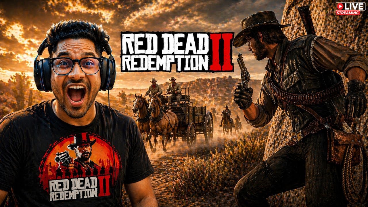 Beating Red Dead Redemption 2 pt. 9 🤠🩸🐎| RDR2 🔴 LIVE NOW #rdr2 #live # ...