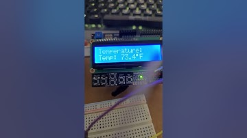 ENGR6 - TC74 Temperature Sensor Integration with LCD Display