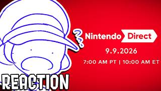 DAY 2 OF NINTENDO DIRECT MANIA! (🔴Nintendo Direct 9.9.26 Reaction)