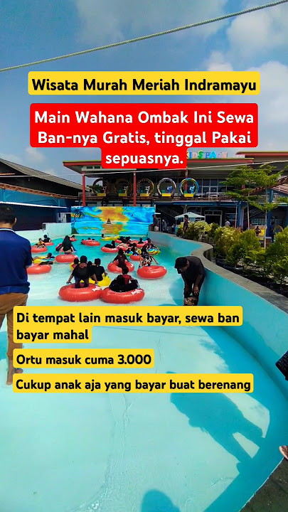 Ada di Tengah kota Indramayu lagi. air kolamnya bening dan seger beneran.