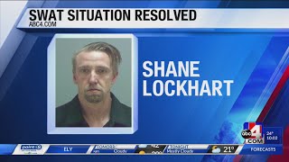 Parole fugitive in custody following SWAT incident