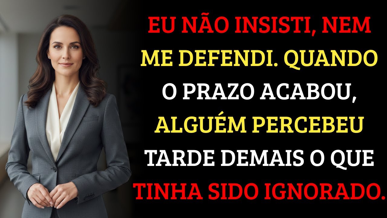 Disseram que meu relatório não era essencial. Uma assinatura ausente virou um problema gigante.