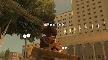GTA SA: Busted + Random skin #4