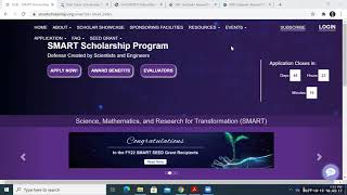 DoD SMART Scholarship: An overview for student applicants