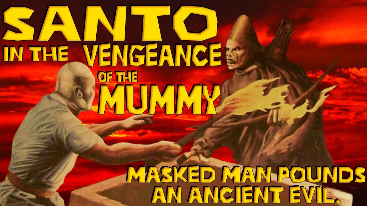 Why did the wrestler go to the jungle?  Santo in the Vengeance of the Mummy, 1971