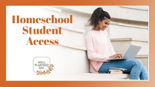 Create Homeschool Student Logins