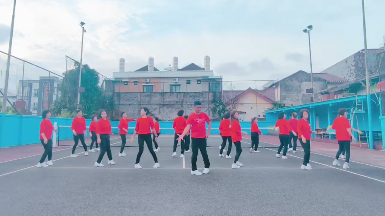 Anak Bertanya Pada Bapaknya - Line Dance / Demo : Rajawali Line Dance Club Palembang 