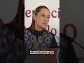 Así respondió Claudia Sheinbaum a los señalamientos de Trump sobre México