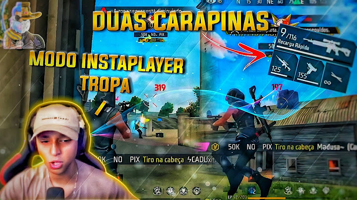Nobru ativou o MODO INSTAPLAYER e jogou de DUAS CARAPINAS no Solo Ranked | FREE FIRE 🔥