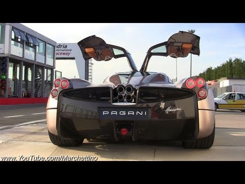 Pagani Huayra SOUND – Start and Rev