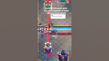 That worked! You’re in first. #cr #clashroyale #passroyale #tryagain #defend #elixir #clash #royale