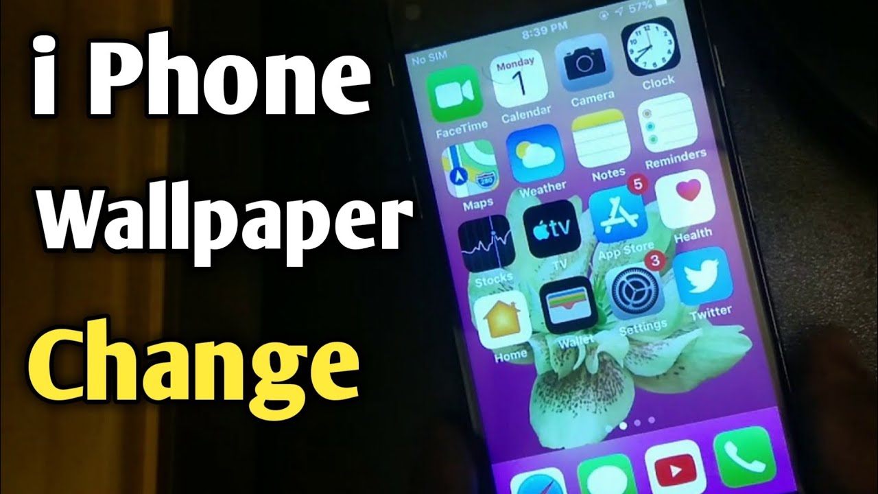 Iphone Wallpaper Change How Change Iphone Wallpaper Iphone Wallpaper Change YouTube