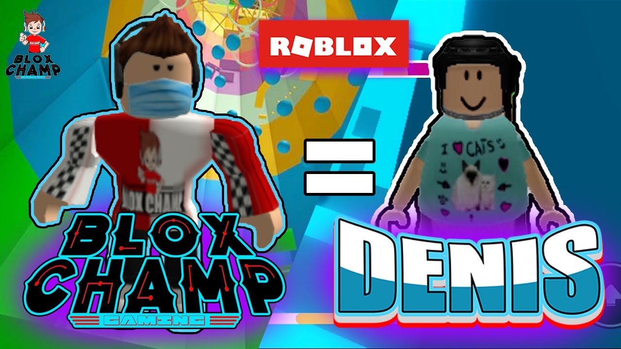 Blox Champ Playing Tower Of Hell As Denis Daily Youtube - denis daily roblox tower of hell