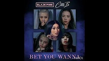 Bet you wanna- blackpink and Cardi b #music #jennie #lisa #jisoo #lisa #blackpink #blinks #cardib