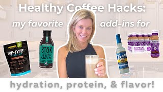 Healthy Coffee Hacks for Midlife Women | My Favorite Add-Ins for Hydration, Protein & Flavor!