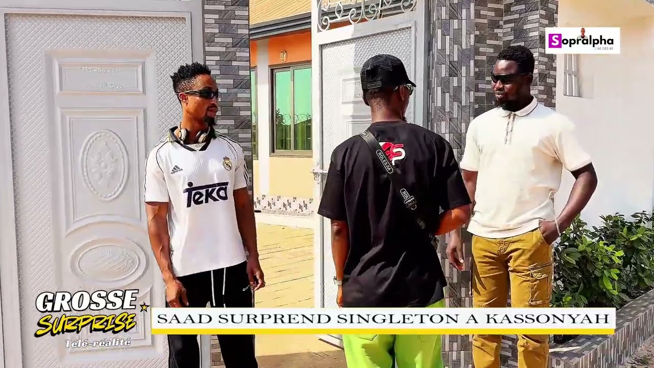 Télé-réalité : Saad surprend Singleton à Kassonyah pour savoir ce qu'il est devenu après tout.