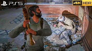 The Last of Us Remake PS5 - Melee Montage Gameplay / As Requested (Grounded No Damage) 4K / 60FPS