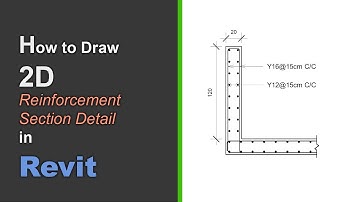 How to Draw 2D Reinforcement Section Detail in Revit
