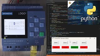 How to control LOGO PLC using Python