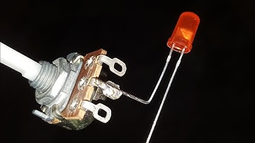 How to Make LED Brightness Controller Light || Dimmer Light || potentiometer project