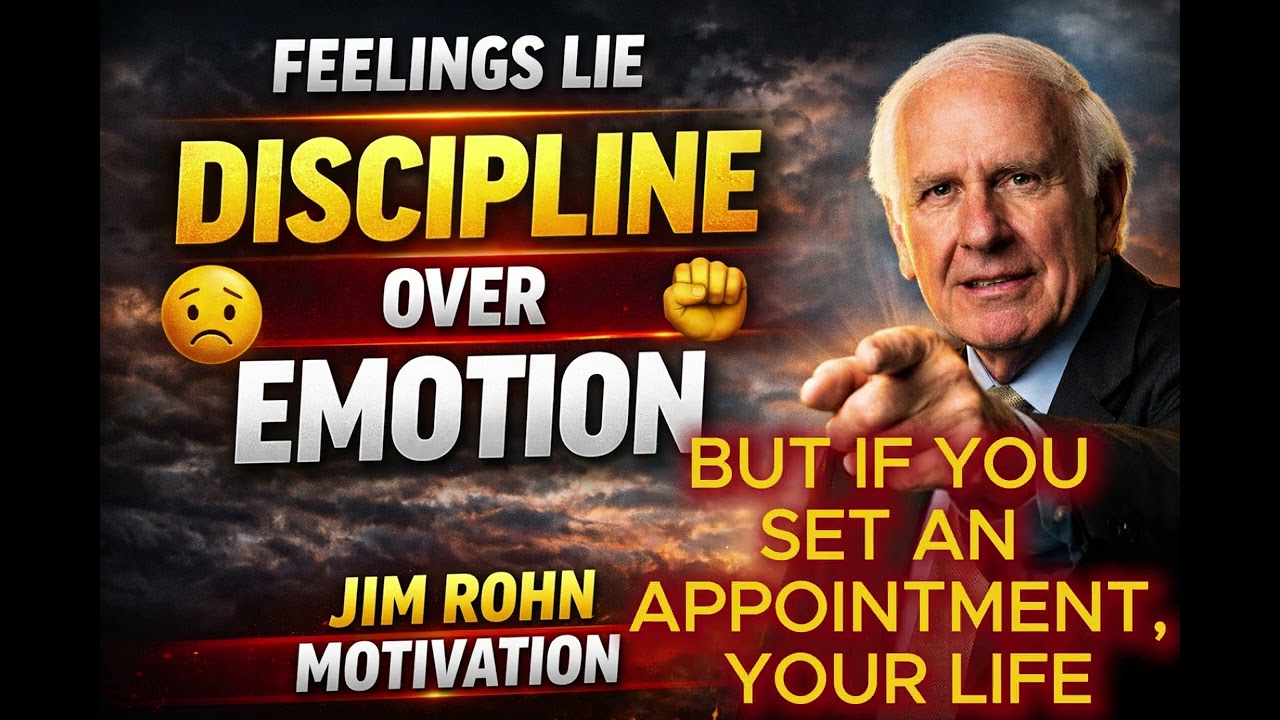 Don’t Trust Your Feelings — Trust the Work | Jim Rohn Motivation