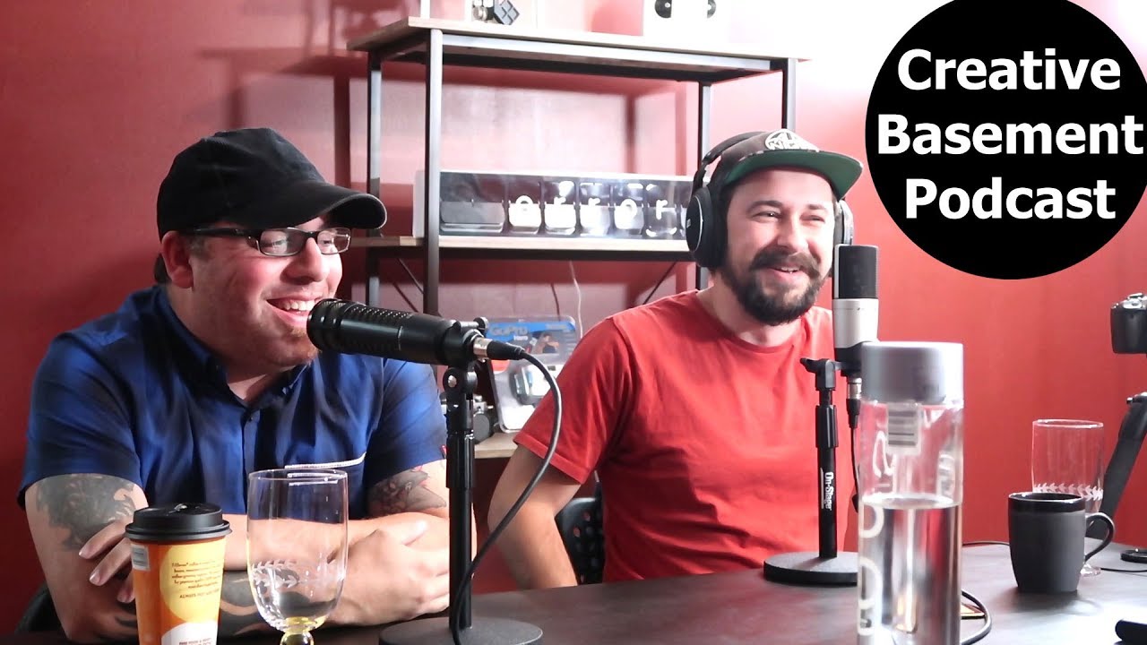 Creating Content before YouTube - Creative Basement Podcast