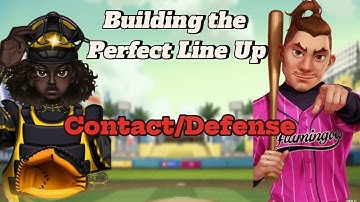 Baseball Clash- Building the Perfect Lineup-⚾️🧤 Contact/Defense⚾️🧤 (Spanish Subtitles)