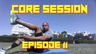 Core Session 11 - 10 min Full Body Work Out - no rest - no equipment - Special Lupe Fiasco