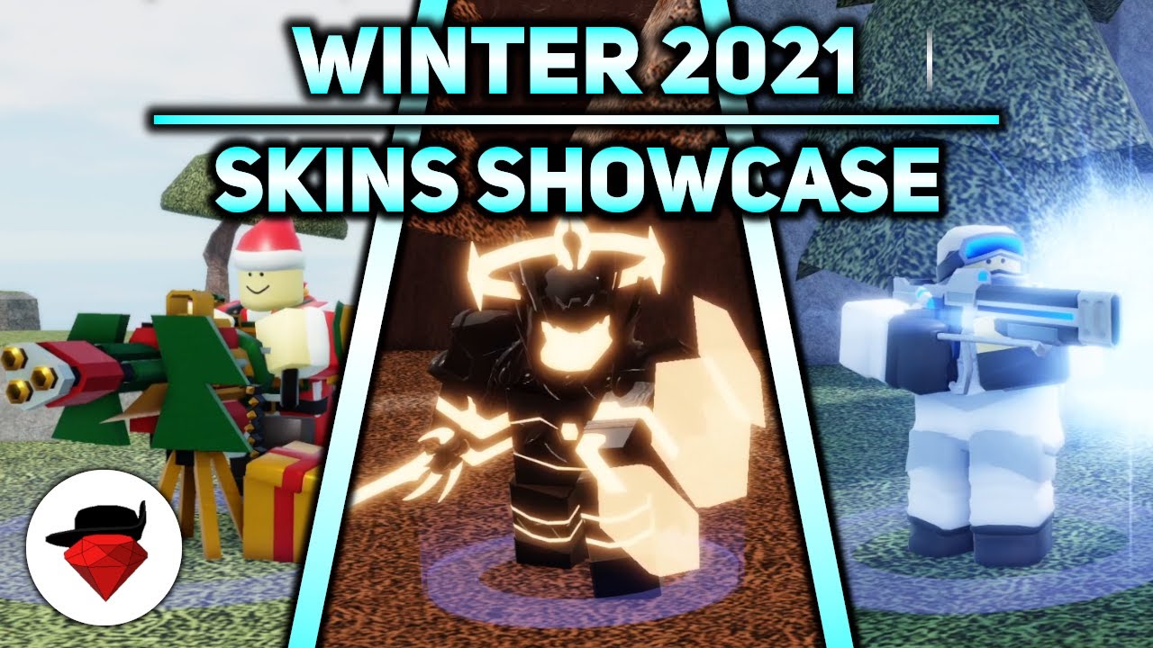 All Winter 2021 Skins (Cold Construct War) Skin Showcases Tower