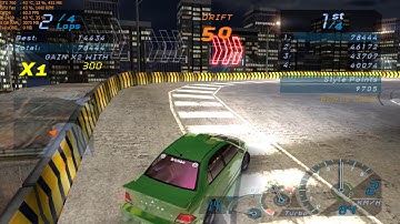Need for Speed Underground Walkthrough Part 65 - "Drift Mania"