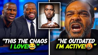 Jim Jones Disses Nas On Club Shay Shay… 50 Cent’s Reaction Was SAVAGE!