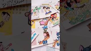 ✨📅 DIY Cartoon Calendar 2025 🎨🖌️ Drawing Tutorial | Character Design|#diy #craft #calender #cartoon