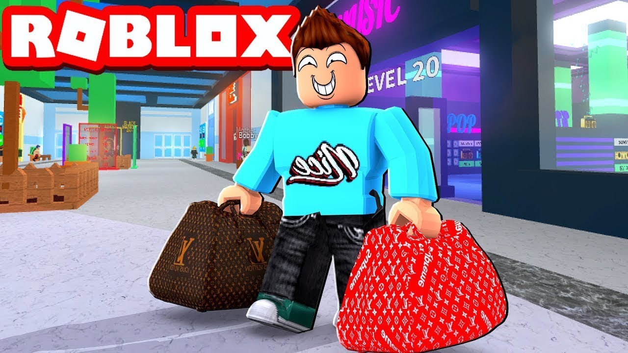 Roblox | Building a mall in Roblox - YouTube