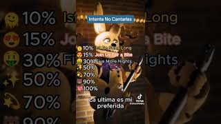 ¿Cuanto sabes de canciones de fnaf?#fnaf #shortfnaf #short #viral #musicasfnaf #fivenightsatfreddys