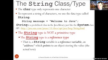 CSE160: Mathematical Functions, Characters, and Strings (part 2)