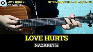 Love Hurts - Nazareth | Guitar Chords and Lyrics | Guitar Tutorial screenshot 4
