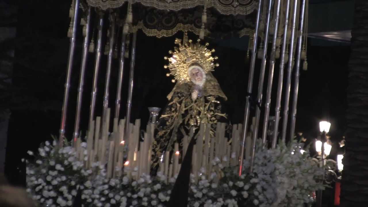 Cofradía de la Virgen de la Soledad de Badajoz (Jueves Santo 2012)