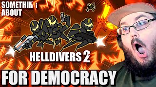 Something About Helldivers 2 ANIMATED 💥🐛🤖💥 (Loud Sound & Flashing Lights Warning) REACTION!!!