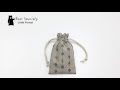 How to make a Drawstring Pouch 索繩袋DIY