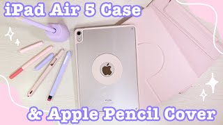  iPad Air 5 Case & Apple Pencil Cover ✨ Which one is better?