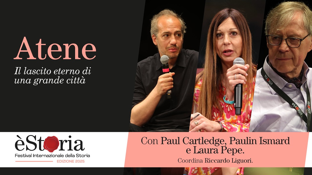 Atene, con Paul Cartledge, Paulin Ismard e Laura Pepe