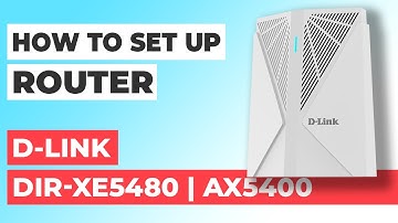 ✅ How to Setup D-Link DIR-XE5480 | How to Set Up D-Link AX5400 DIR-XE5480 WiFi Router