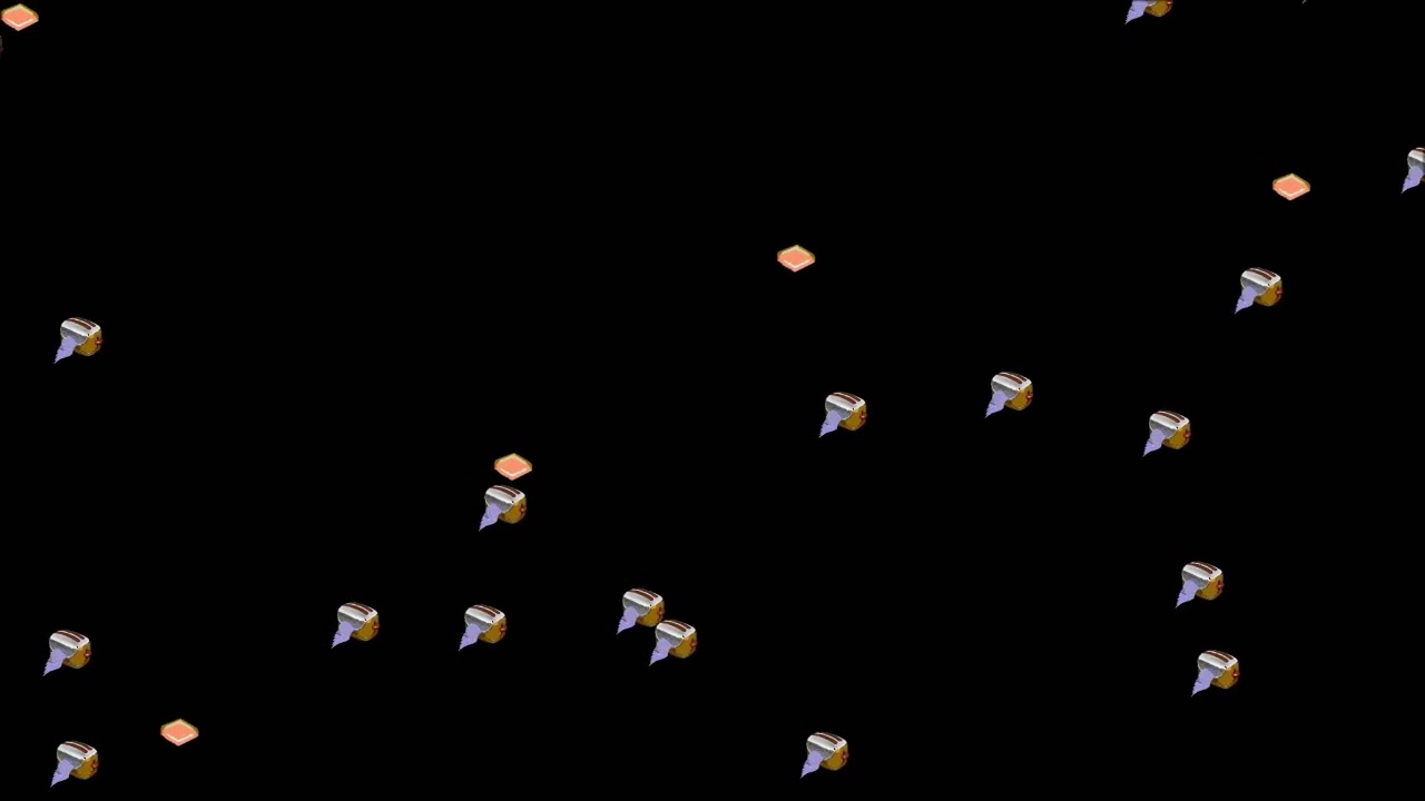 Flying Toaster (Wallpaper Engine & Screensaver) YouTube