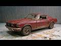 Restoring Completely Rusted 1967 Ford Mustang ($200 DEAL) | FULL ASMR PROCESS