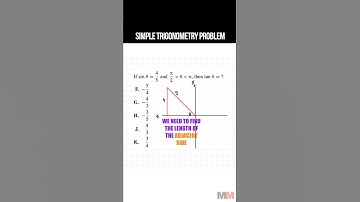 Trigonometry Problems on the SAT are Easy Problems