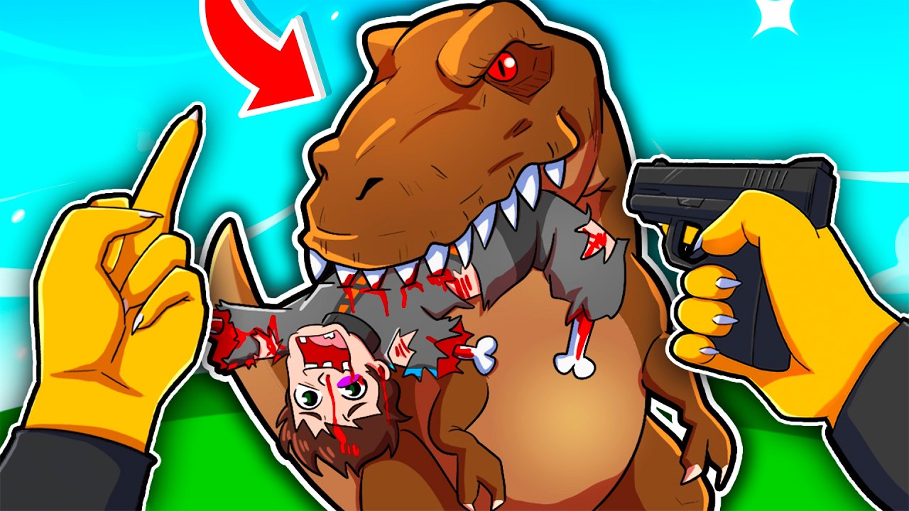 TREX GIGANTE MANGIA BRUTALMENTE MARCELLO IN VR! HO ESAGERATO CON LE MOD ILLEGALI! *ASSURDO*