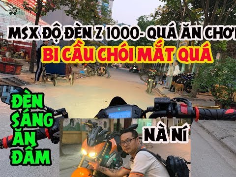 Video MSX 125 ĐỘ ĐẸP l MSX 125 ĐỘ Z1000 Cực Đẹp l ĐẦU ĐÈN... - youtube